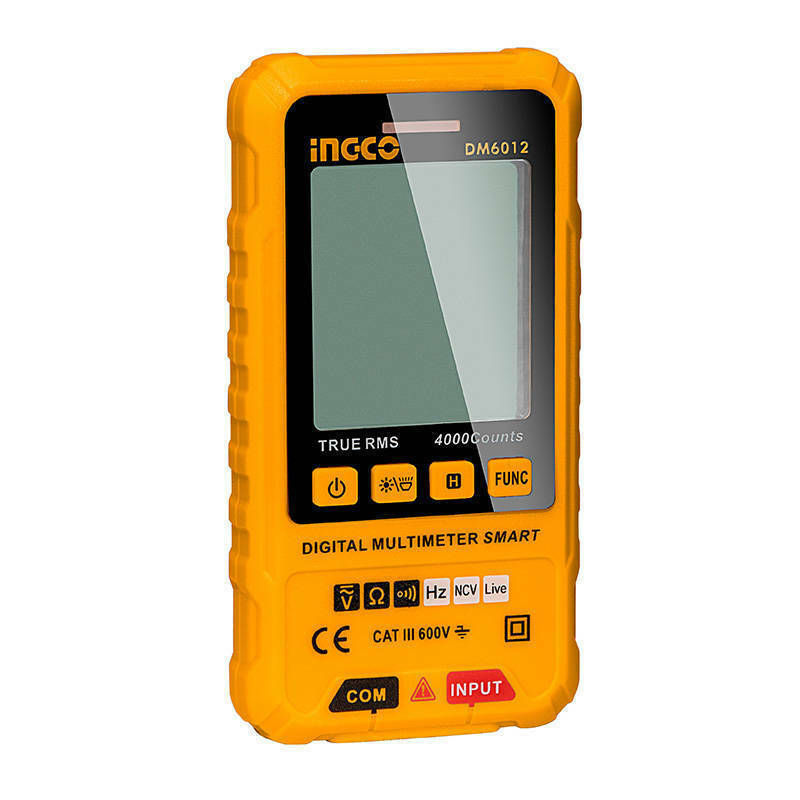 Ingco DM6012 Ψηφιακό Πολύμετρο True RMS με Μέτρηση AC / DC / Αντίστασης - Image 3